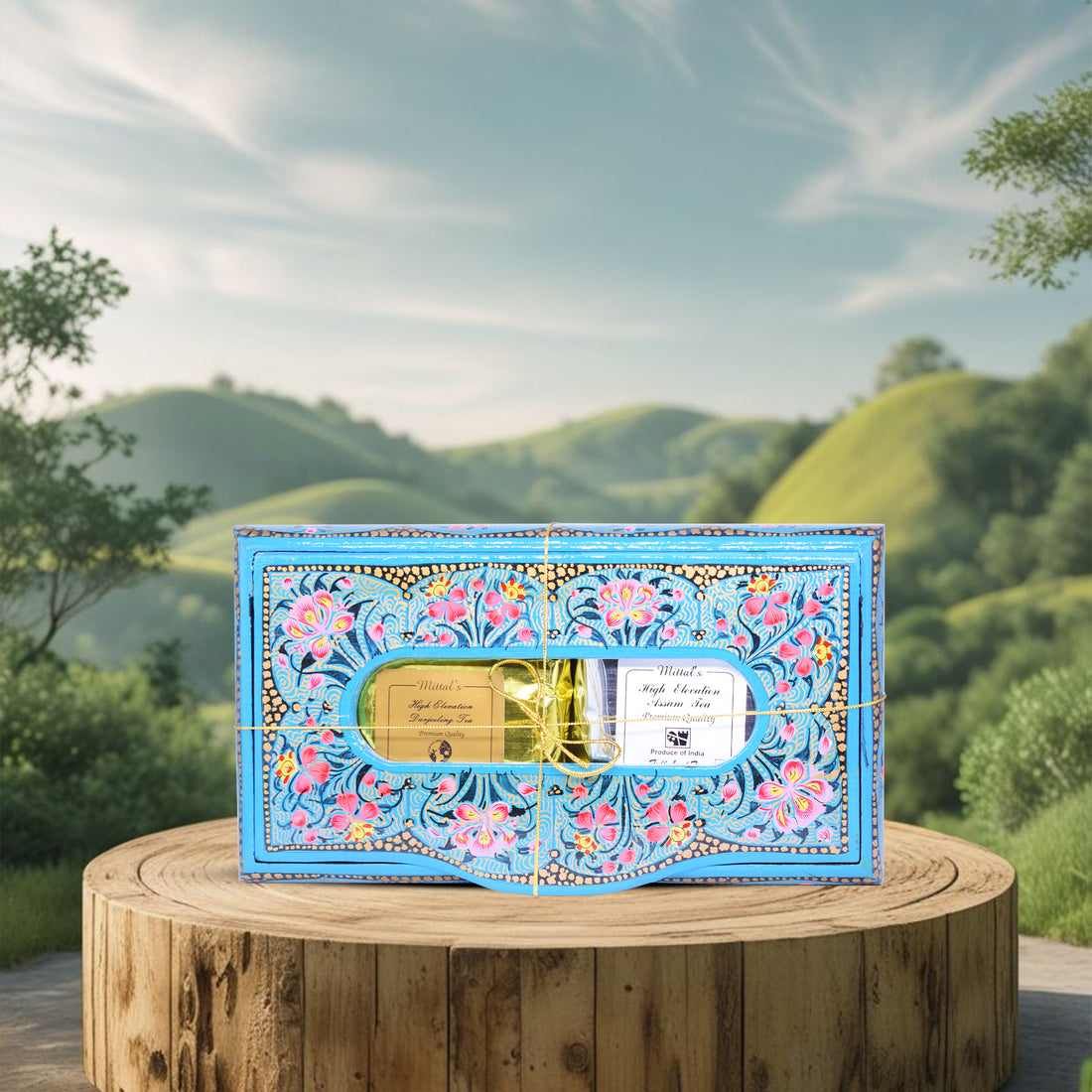 PAPER MACHIE TISSUE BOX