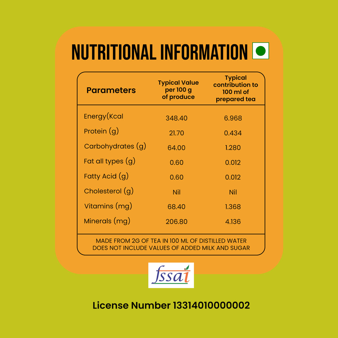 ORGANIC BAICHA GREEN TEA