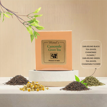 CHAMOMILE TEA/CHAMOMILE GREEN TEA